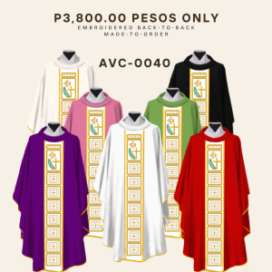 EMBROIDED CHASUBLE (AVC-0040)