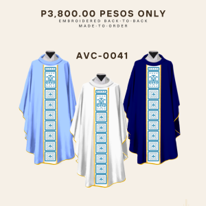 EMBROIDED CHASUBLE (AVC-0041)