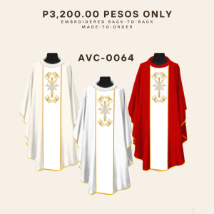 EMBROIDERED CHASUBLE (AVC-0064)