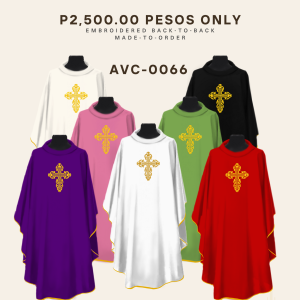 EMBROIDERED CHASUBLE (AVC-0066)