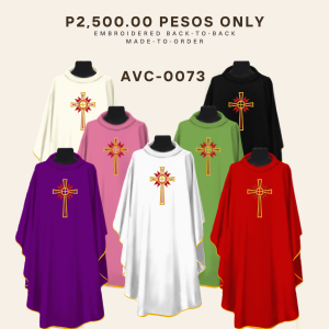EMBROIDERED CHASUBLE (AVC-0073)