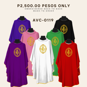 EMBROIDERED CHASUBLE (AVC-0119)