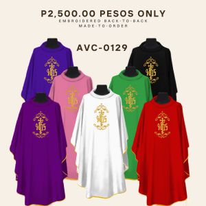 EMBROIDERED CHASUBLE (AVC-0129)