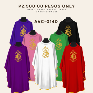 EMBROIDERED CHASUBLE (AVC-0140)