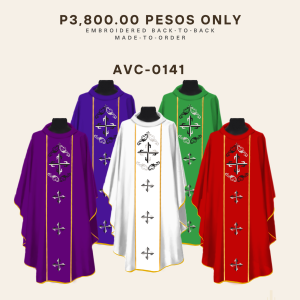 EMBROIDERED CHASUBLE (AVC-0141)
