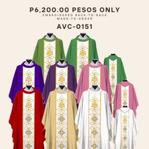 EMBROIDERED CHASUBLE (AVC-0151)