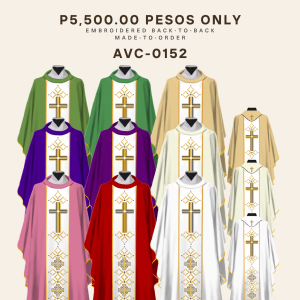 EMBROIDERED CHASUBLE (AVC-0152)