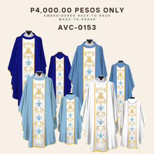 EMBROIDERED CHASUBLE (AVC-0153)