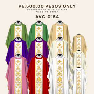 EMBROIDERED CHASUBLE (AVC-0154)