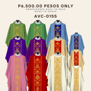 EMBROIDERED CHASUBLE (AVC-0155)