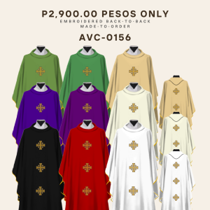 EMBROIDERED CHASUBLE (AVC-0156)