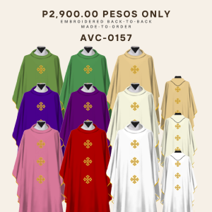EMBROIDERED CHASUBLE (AVC-0157)