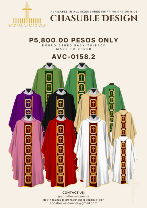 EMBROIDERED CHASUBLE (AVC-0158.2)