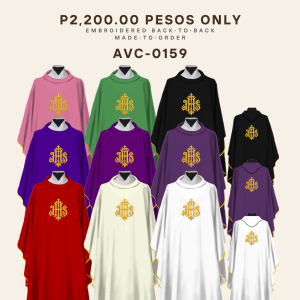 EMBROIDERED CHASUBLE (AVC-0159)