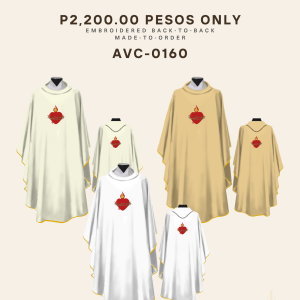 EMBROIDERED CHASUBLE (AVC-0160)