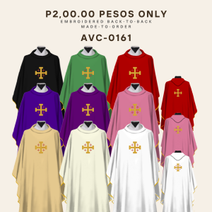 EMBROIDERED CHASUBLE (AVC-0161)