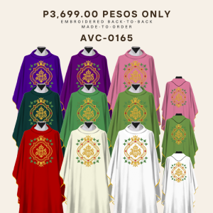 EMBROIDERED CHASUBLE (AVC-0165)