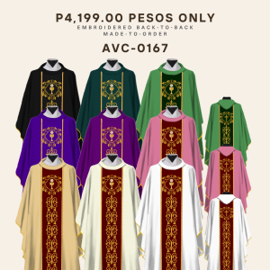 EMBROIDERED CHASUBLE (AVC-0167)