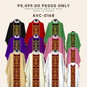 EMBROIDERED CHASUBLE (AVC-0168)
