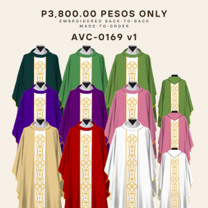 EMBROIDERED CHASUBLE (AVC-0169.V1)