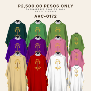 EMBROIDERED CHASUBLE (AVC-0172)