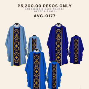 EMBROIDERED CHASUBLE (AVC-0177)