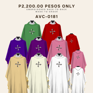 EMBROIDERED CHASUBLE (AVC-0181)