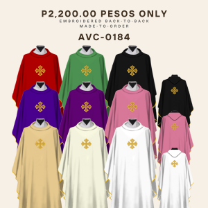 EMBROIDERED CHASUBLE (AVC-0184)