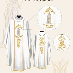 OUR LADY OF FATIMA CHASUBLE DESIGNS (AVC-OLF-0008)