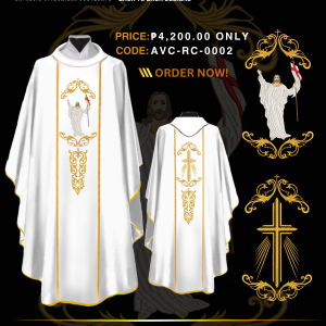 RISEN CHRIST CHASUBLE DESIGN (AVC-RC-0002)