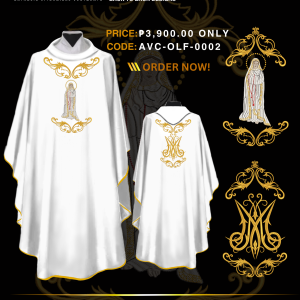 OUR LADY OF FATIMA CHASUBLE DESIGNS (AVC-OLF-0002)