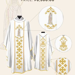 OUR LADY OF FATIMA CHASUBLE DESIGNS (AVC-OLF-0003)