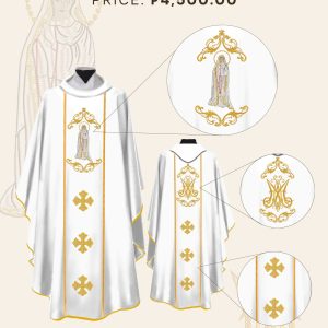 OUR LADY OF FATIMA CHASUBLE DESIGNS (AVC-OLF-0004)