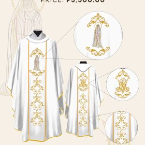 OUR LADY OF FATIMA CHASUBLE DESIGNS (AVC-OLF-0006)
