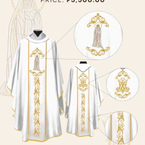 OUR LADY OF FATIMA CHASUBLE DESIGNS (AVC-OLF-0007)
