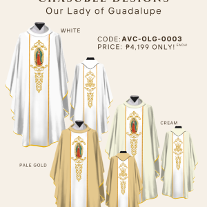 OUR LADY OF GUADALUPE CHASUBLE DESIGN ( AVC-OLG-0003)