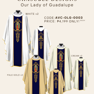 OUR LADY OF GUADALUPE CHASUBLE DESIGN ( AVC-OLG-0003)