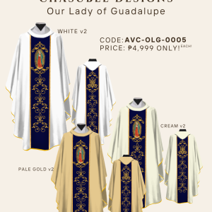 OUR LADY OF GUADALUPE CHASUBLE DESIGNS ( AVC-OLG-0005)