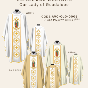 OUR LADY OF GUADALUPE CHASUBLE DESIGNS ( AVC-OLG-0006)