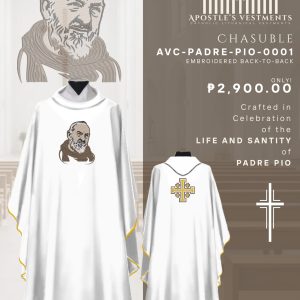PADRE PIO CHASUBLE DESIGN (AVC-PADRE-PIO-0001)