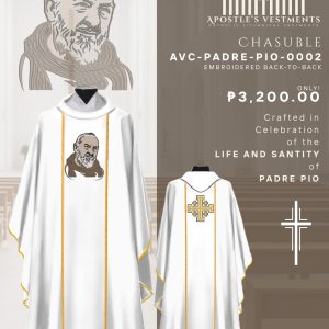 PADRE PIO CHASUBLE DESIGN (AVC-PADRE-PIO-0002)