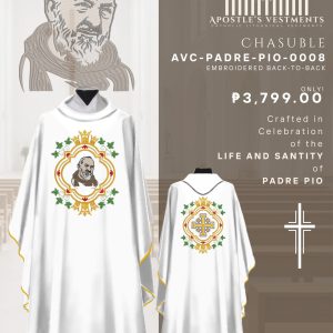 PADRE PIO CHASUBLE DESIGN (AVC-PADRE-PIO-0008)