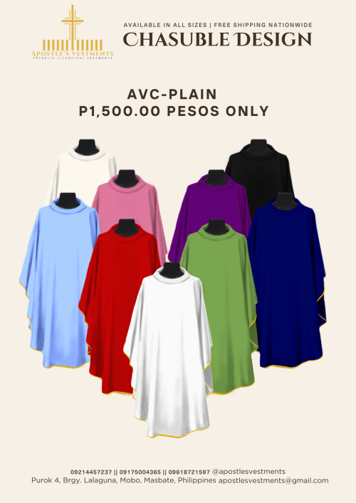 Plain Chasuble (AVC-PLAIN)