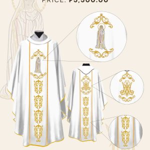 OUR LADY OF FATIMA CHASUBLE DESIGNS (AVC-OLF-0009)