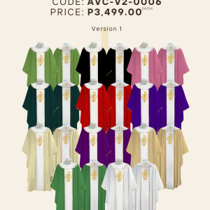 CHASUBLE V2 DESIGNS (AVC-V2-0006-V1)
