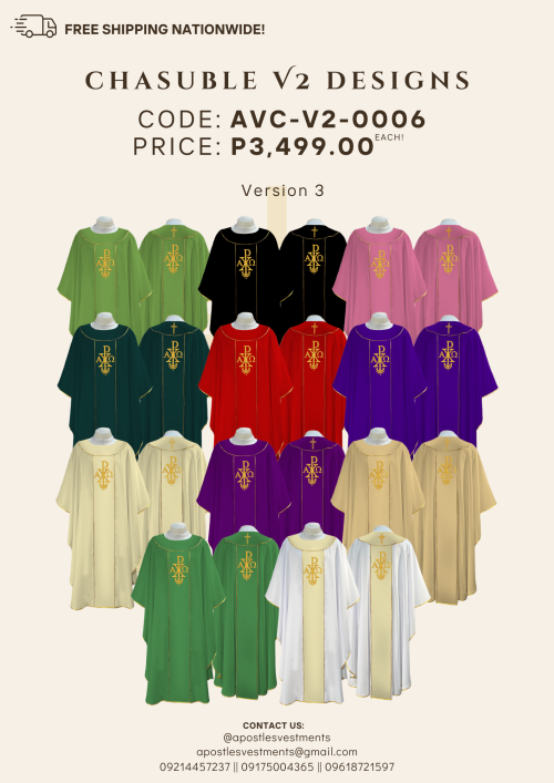 CHASUBLE V2 DESIGNS (AVC-V2-0006-V3)
