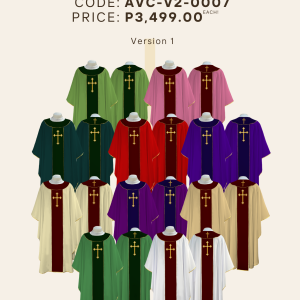 CHASUBLE V2 DESIGNS (AVC-V2-0007-V1)