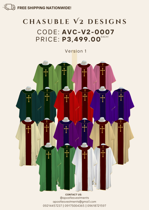 CHASUBLE V2 DESIGNS (AVC-V2-0007-V1)