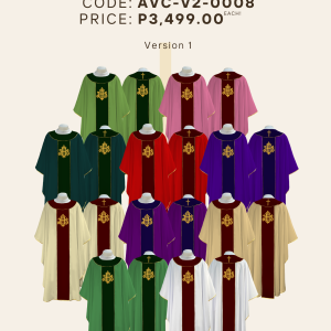 CHASUBLE V2 DESIGNS (AVC-V2-0008-V1)