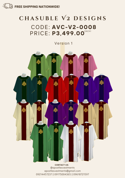 CHASUBLE V2 DESIGNS (AVC-V2-0008-V1)